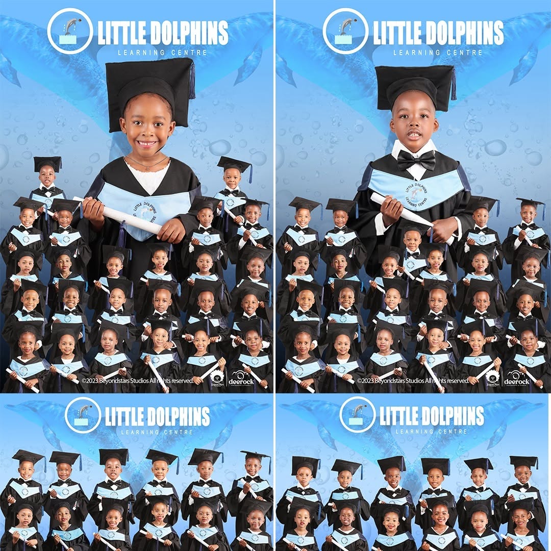 Little Dolphins Learning Centre graduation portraits